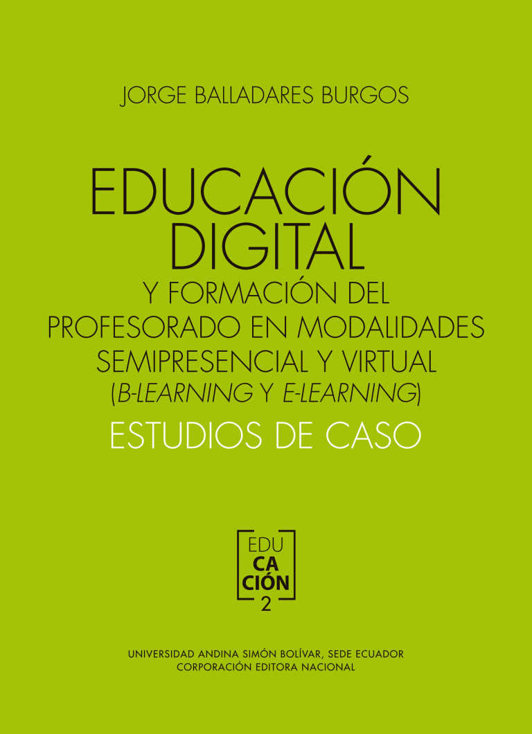 Educación digital y formación del profesorado en modalidades semipresencial y virtual...